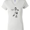 Women's Short Sleeve V-Neck T-Shirt Thumbnail