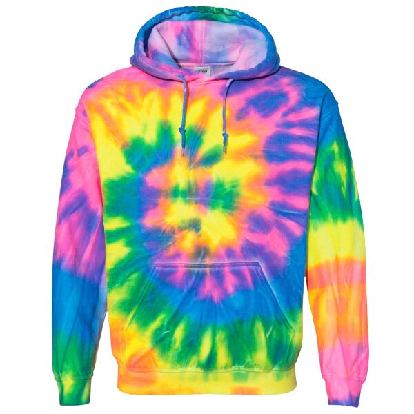Blended Tie-Dyed Hooded Sweatshirt Thumbnail
