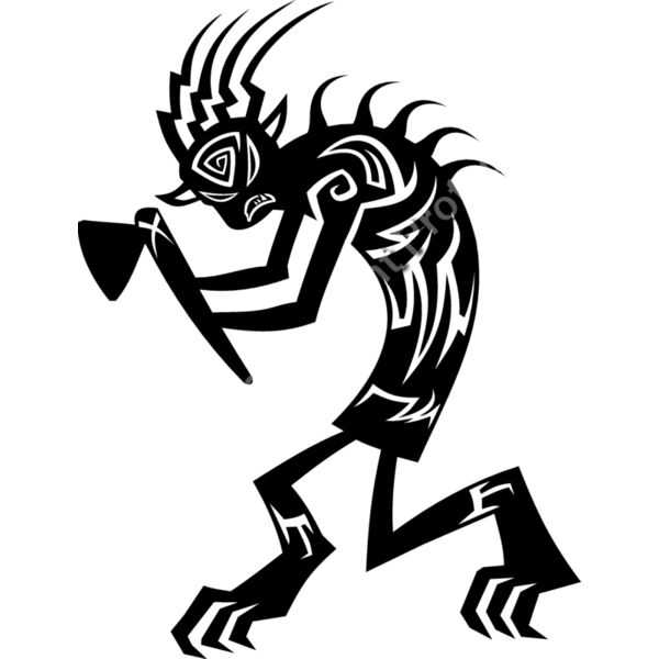 ES2tribal034BW Thumbnail