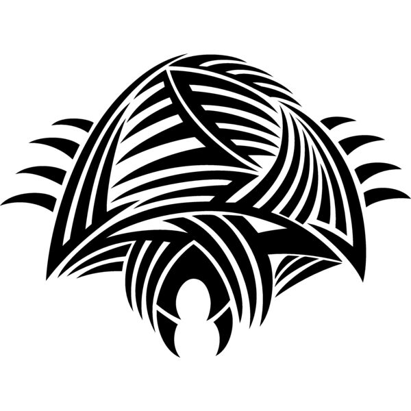 ES2tribal037bw Thumbnail