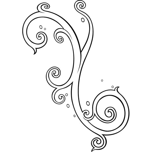 ES3swirls14bw Thumbnail