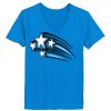Ladies’  Junior Fine Jersey V-Neck Longer Length T-Shirt Thumbnail