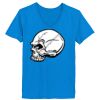 Ladies’  Junior Fine Jersey V-Neck Longer Length T-Shirt Thumbnail