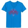 Ladies’  Junior Fine Jersey V-Neck Longer Length T-Shirt Thumbnail