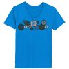 Ladies’  Junior Fine Jersey V-Neck Longer Length T-Shirt Thumbnail