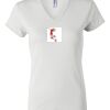 Women's Short Sleeve V-Neck T-Shirt Thumbnail