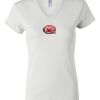 Women's Short Sleeve V-Neck T-Shirt Thumbnail