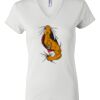 Women's Short Sleeve V-Neck T-Shirt Thumbnail