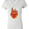 Women's Short Sleeve V-Neck T-Shirt Thumbnail