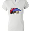 Women's Short Sleeve V-Neck T-Shirt Thumbnail