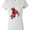 Women's Short Sleeve V-Neck T-Shirt Thumbnail
