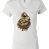 Women's Short Sleeve V-Neck T-Shirt Thumbnail