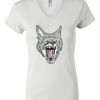 Women's Short Sleeve V-Neck T-Shirt Thumbnail