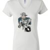 Women's Short Sleeve V-Neck T-Shirt Thumbnail
