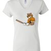Women's Short Sleeve V-Neck T-Shirt Thumbnail