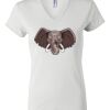 Women's Short Sleeve V-Neck T-Shirt Thumbnail