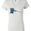 Women's Short Sleeve V-Neck T-Shirt Thumbnail