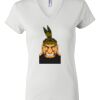 Women's Short Sleeve V-Neck T-Shirt Thumbnail