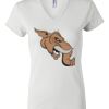Women's Short Sleeve V-Neck T-Shirt Thumbnail