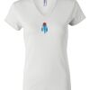 Women's Short Sleeve V-Neck T-Shirt Thumbnail