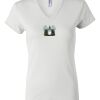 Women's Short Sleeve V-Neck T-Shirt Thumbnail