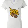 Women's Short Sleeve V-Neck T-Shirt Thumbnail
