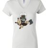 Women's Short Sleeve V-Neck T-Shirt Thumbnail
