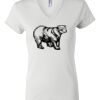 Women's Short Sleeve V-Neck T-Shirt Thumbnail