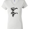 Women's Short Sleeve V-Neck T-Shirt Thumbnail