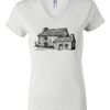 Women's Short Sleeve V-Neck T-Shirt Thumbnail