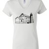 Women's Short Sleeve V-Neck T-Shirt Thumbnail