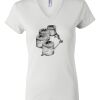Women's Short Sleeve V-Neck T-Shirt Thumbnail