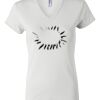 Women's Short Sleeve V-Neck T-Shirt Thumbnail