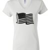Women's Short Sleeve V-Neck T-Shirt Thumbnail