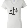 Women's Short Sleeve V-Neck T-Shirt Thumbnail