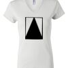 Women's Short Sleeve V-Neck T-Shirt Thumbnail