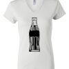 Women's Short Sleeve V-Neck T-Shirt Thumbnail