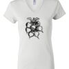 Women's Short Sleeve V-Neck T-Shirt Thumbnail