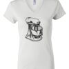 Women's Short Sleeve V-Neck T-Shirt Thumbnail