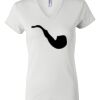 Women's Short Sleeve V-Neck T-Shirt Thumbnail