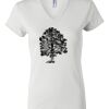 Women's Short Sleeve V-Neck T-Shirt Thumbnail