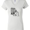 Women's Short Sleeve V-Neck T-Shirt Thumbnail
