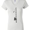 Women's Short Sleeve V-Neck T-Shirt Thumbnail