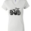 Women's Short Sleeve V-Neck T-Shirt Thumbnail