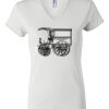 Women's Short Sleeve V-Neck T-Shirt Thumbnail