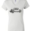 Women's Short Sleeve V-Neck T-Shirt Thumbnail