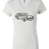 Women's Short Sleeve V-Neck T-Shirt Thumbnail