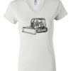 Women's Short Sleeve V-Neck T-Shirt Thumbnail