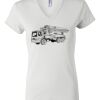Women's Short Sleeve V-Neck T-Shirt Thumbnail