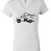 Women's Short Sleeve V-Neck T-Shirt Thumbnail